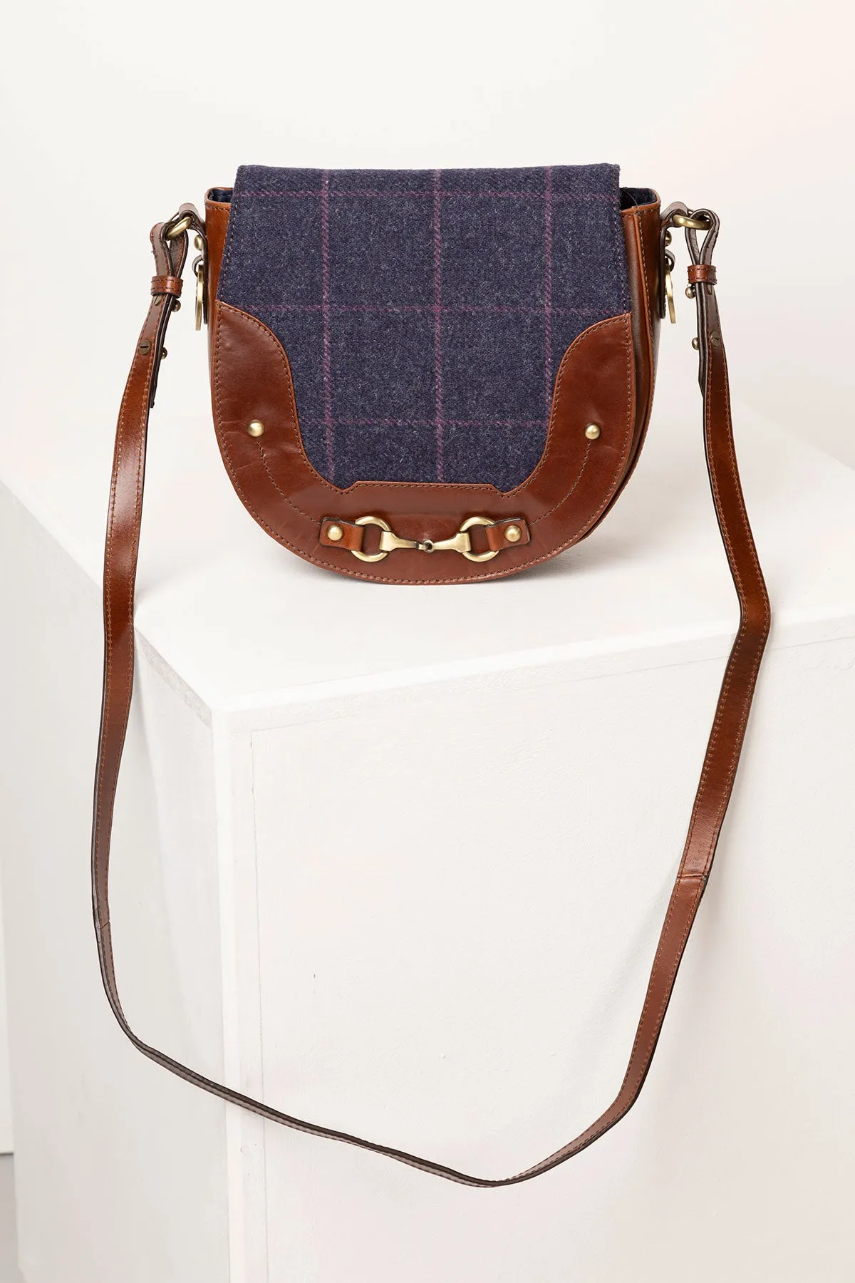 Ladies Tweed Saddle Bag - Middleham