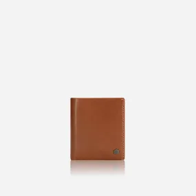 Large Bifold Wallet With ID Window, Tan