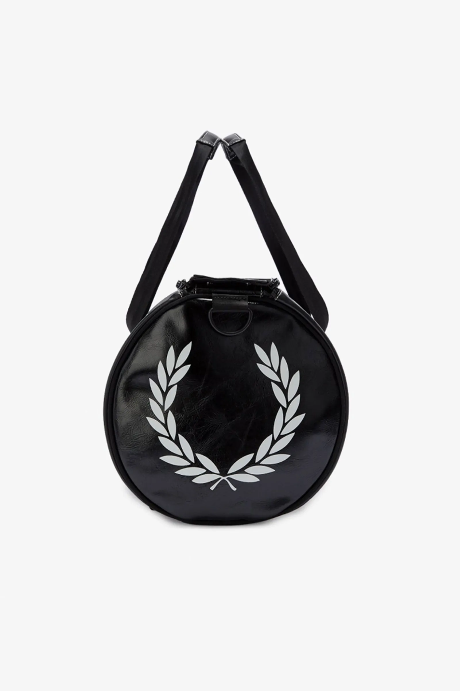 LAUREL WREATH BARREL BRANDED BAG