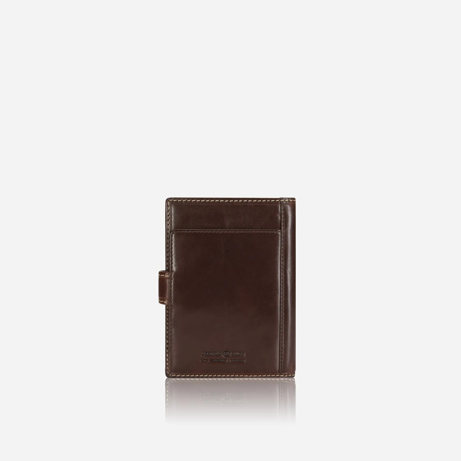 Leather Passport Wallet, Mocha