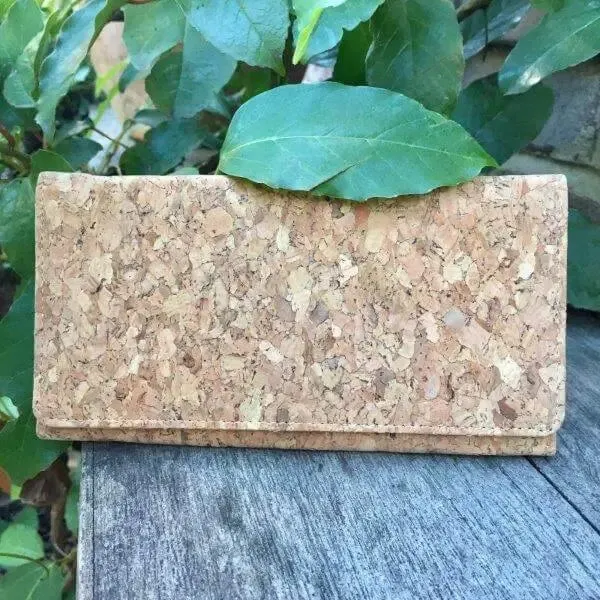 Lola vegan cork wallet By The Sea Collection