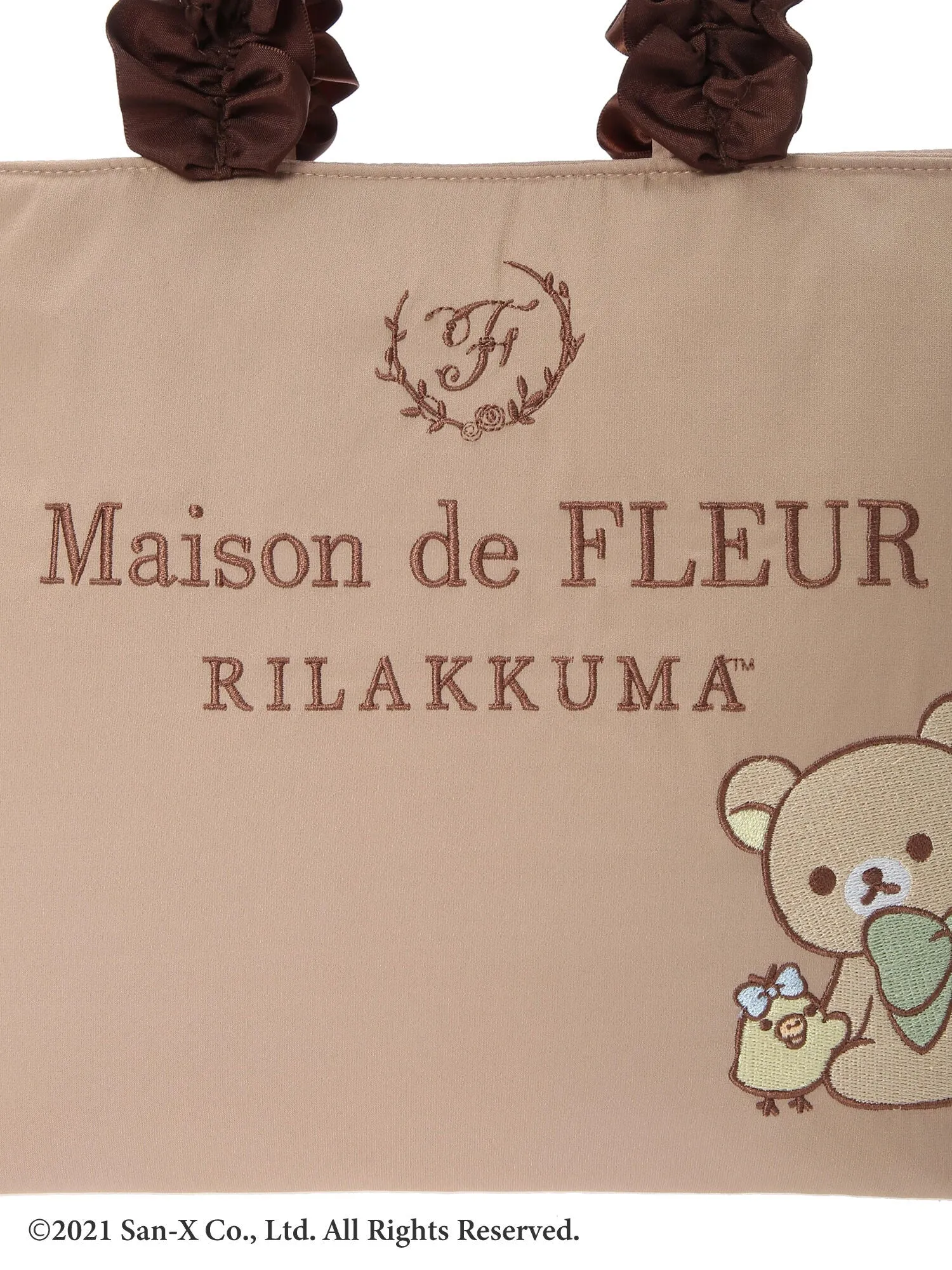 Maison De Fleur x Rilakkuma Tote Bag Collection