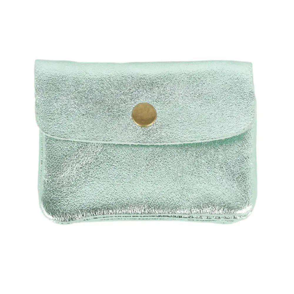 MAISON FANLI - Coin Purse Metallic Mint