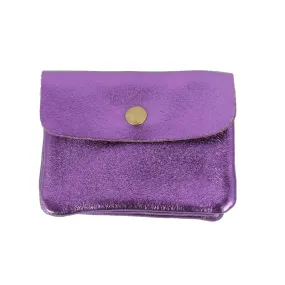 Maison Fanli | Coin Purse - Metallic Purple