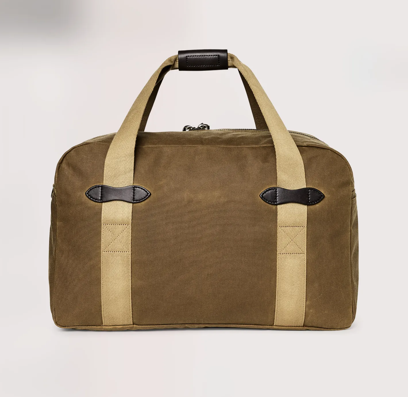 Medium Tin Cloth Duffle Bag, Dark Tan