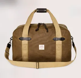 Medium Tin Cloth Duffle Bag, Dark Tan