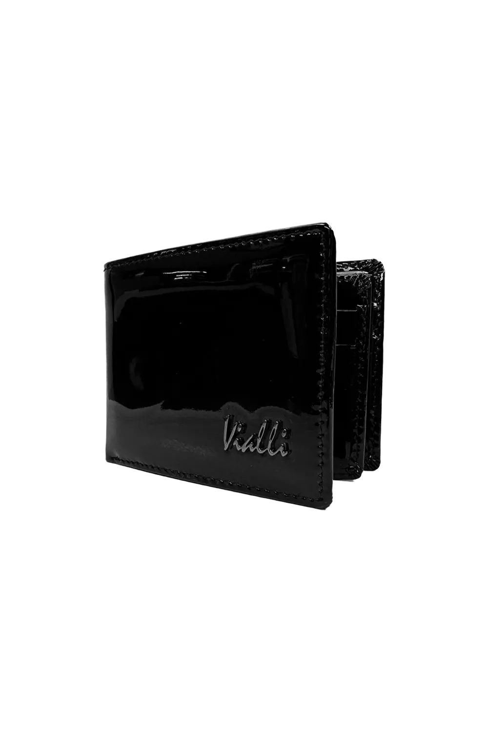 Milan Patent Tri-Fold Wallet*