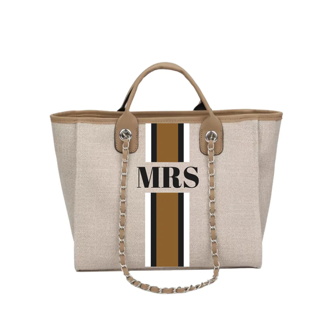 Monogram Canvas Bag - Design Your Own