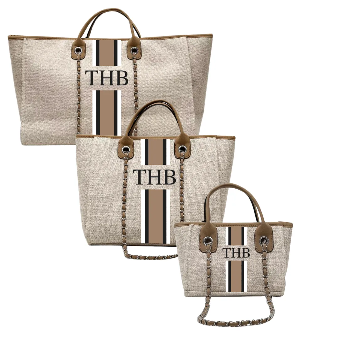 Monogram Canvas Bag - Design Your Own