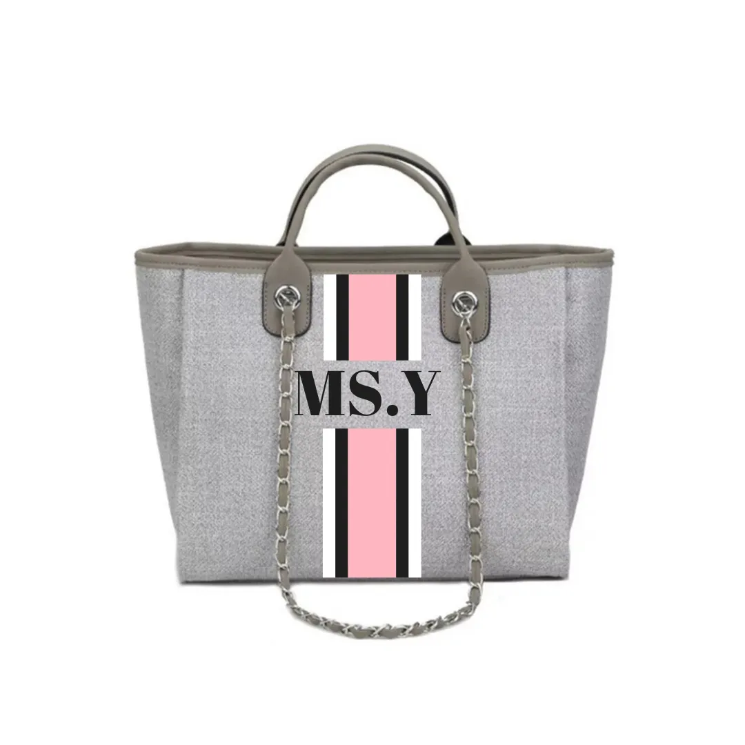 Monogram Canvas Bag - Design Your Own