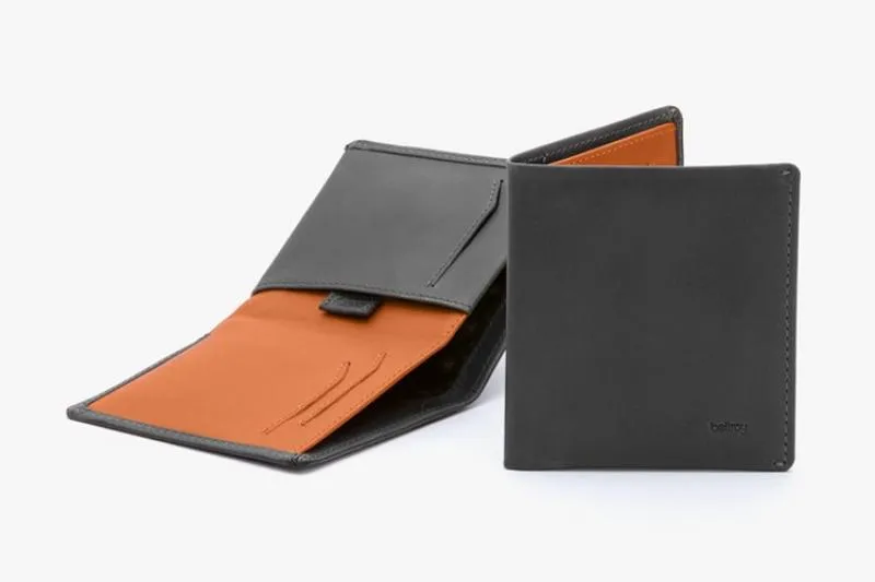 NOTE SLEEVE WALLET - CHARCOAL