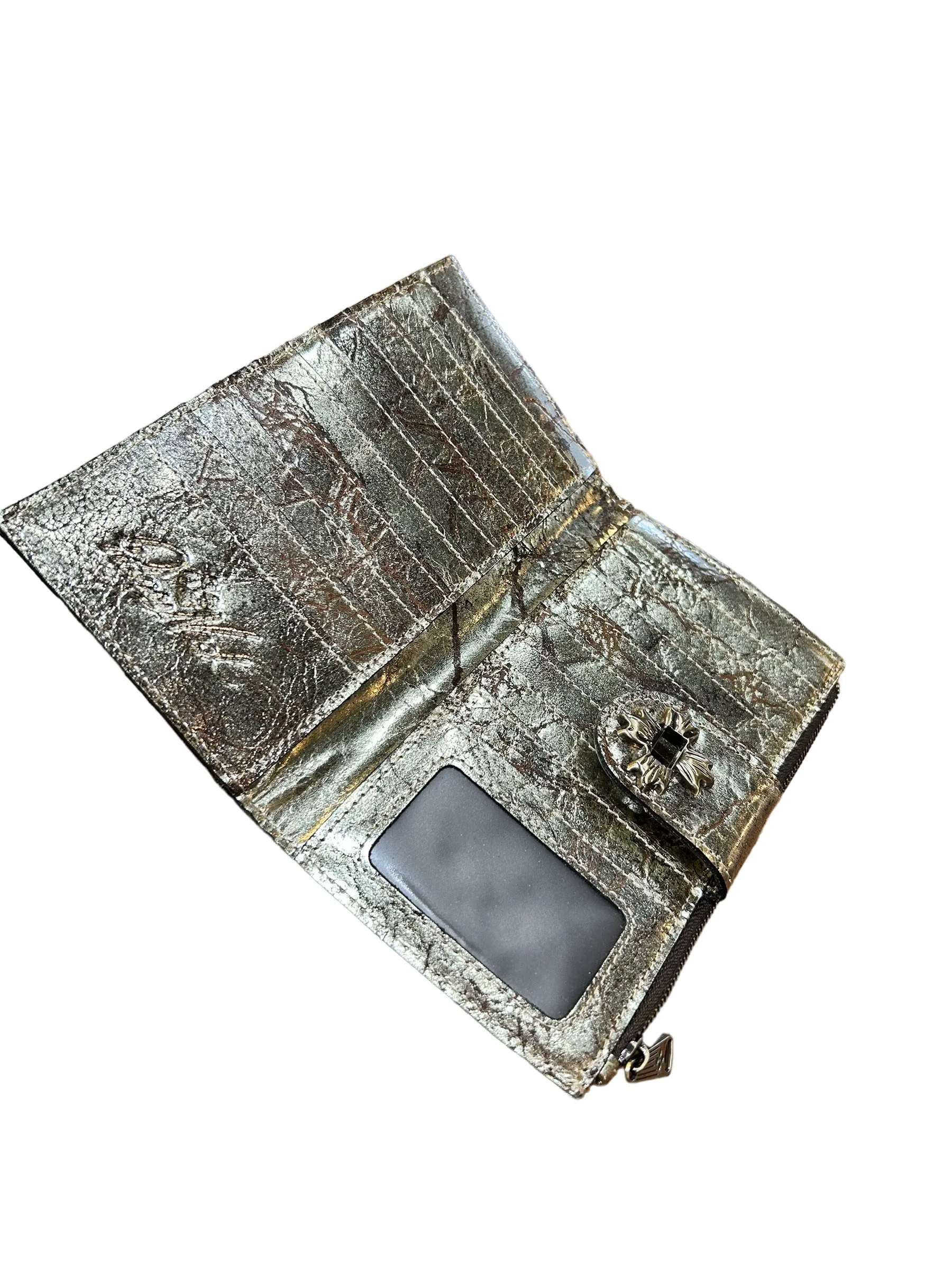 Patricia Nash Gold Wallet