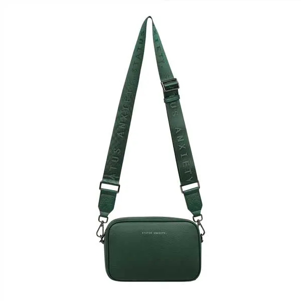 Plunder Bag with Webbed Strap - Green