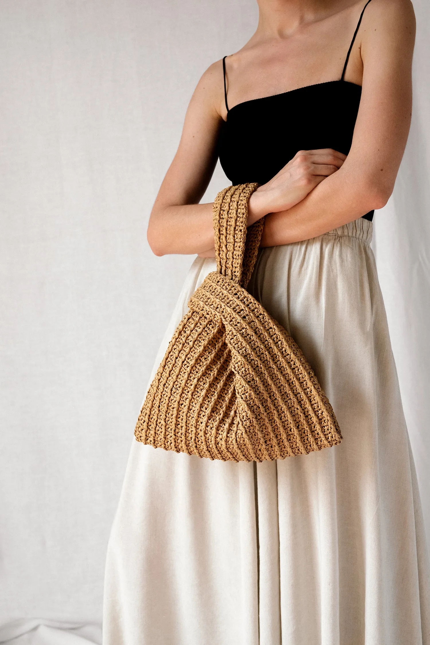 Raffia Knot Bag