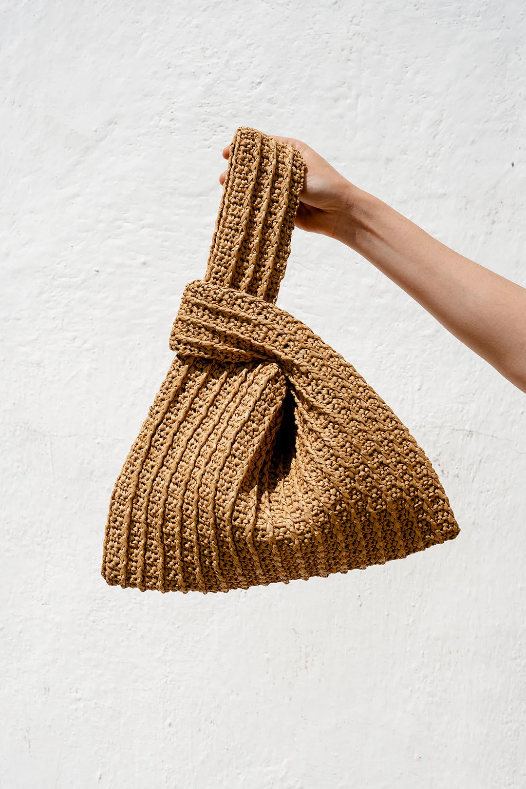 Raffia Knot Bag