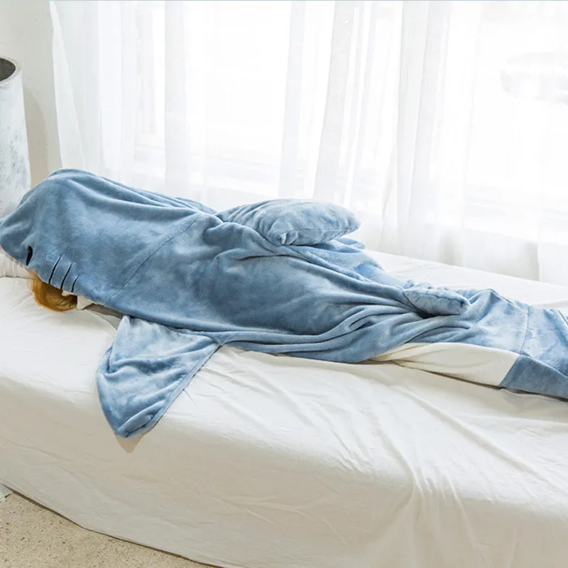 Snuggle Shark Sleeping Bag & Blanket