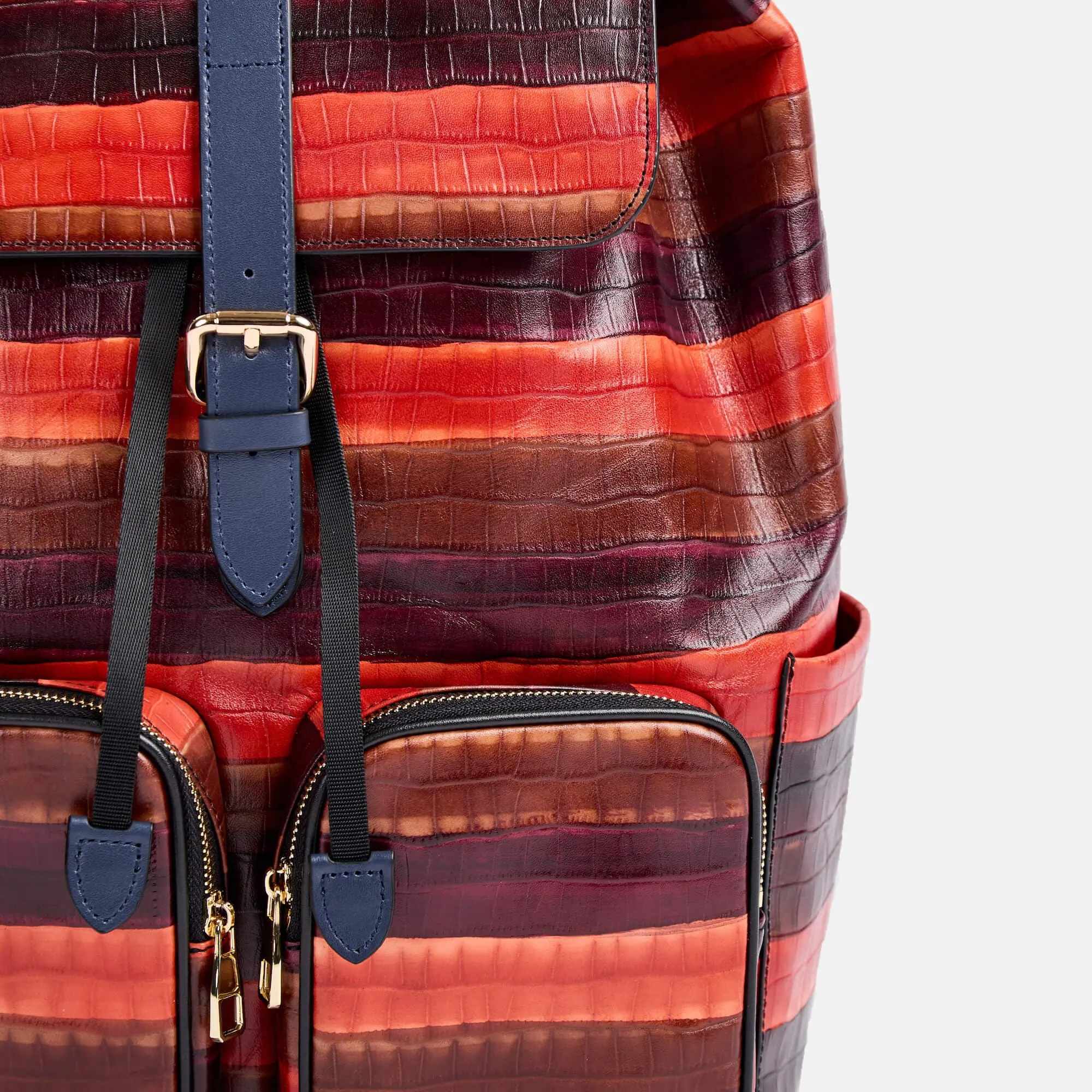 SOHO Badlands Leather Backpack