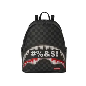 Sprayground Zaino Nero Piccolo Censored Savage Backpack Mini