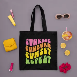 Sunrise,Sunburn,Repeat Tote Bag