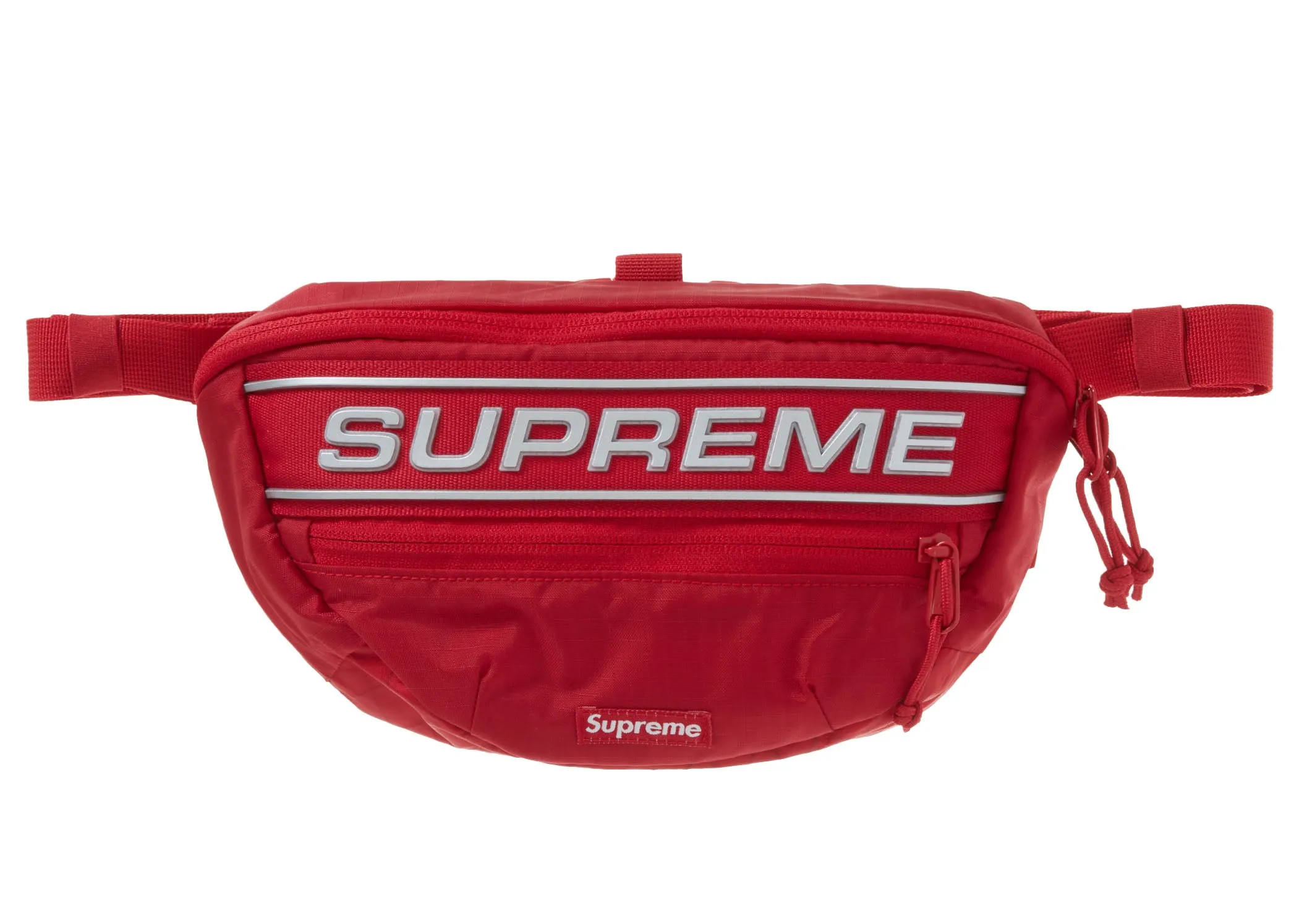 Supreme Logo Waist Bag Red