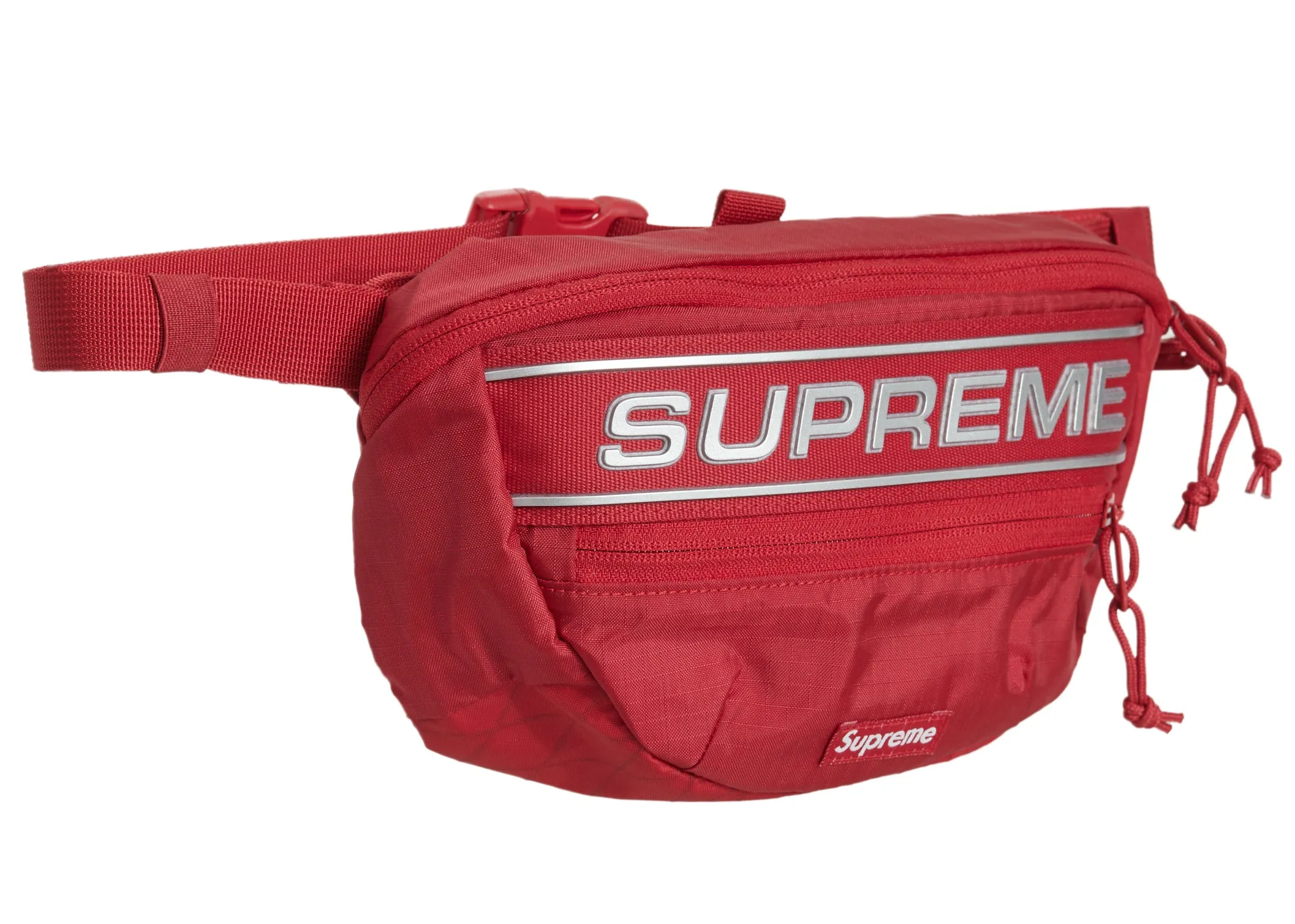 Supreme Logo Waist Bag Red