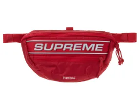 Supreme Logo Waist Bag Red