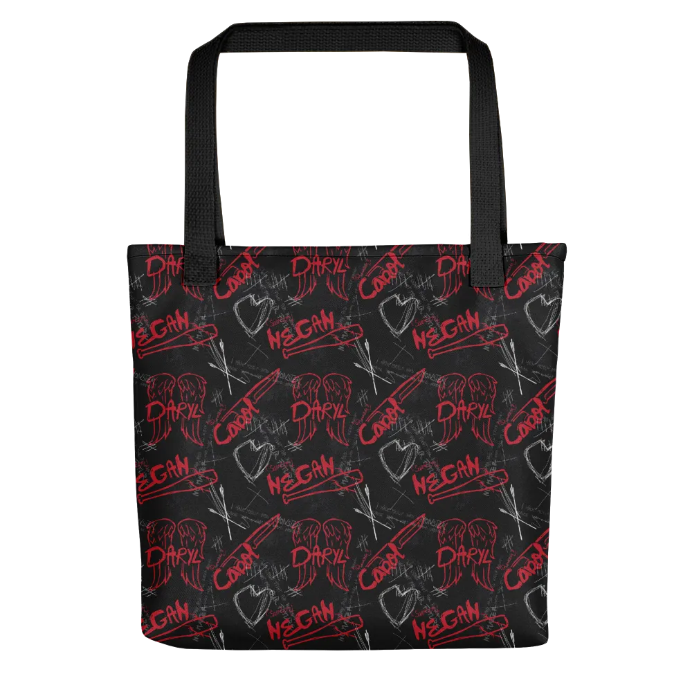 The Walking Dead Edge Premium Tote Bag