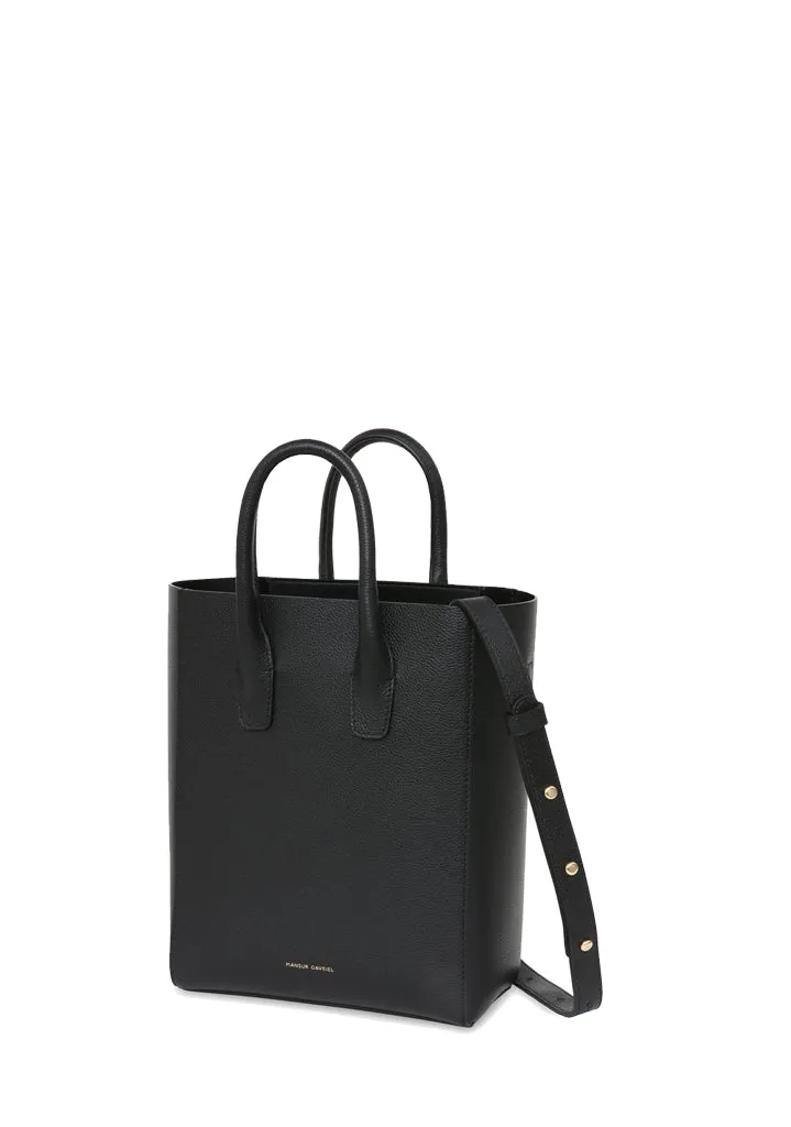 Tote Bag Mini North South Pebble, Black