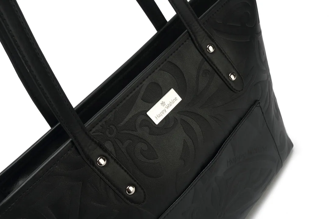 Tote Lianne Tiare Infinity Embossed Black