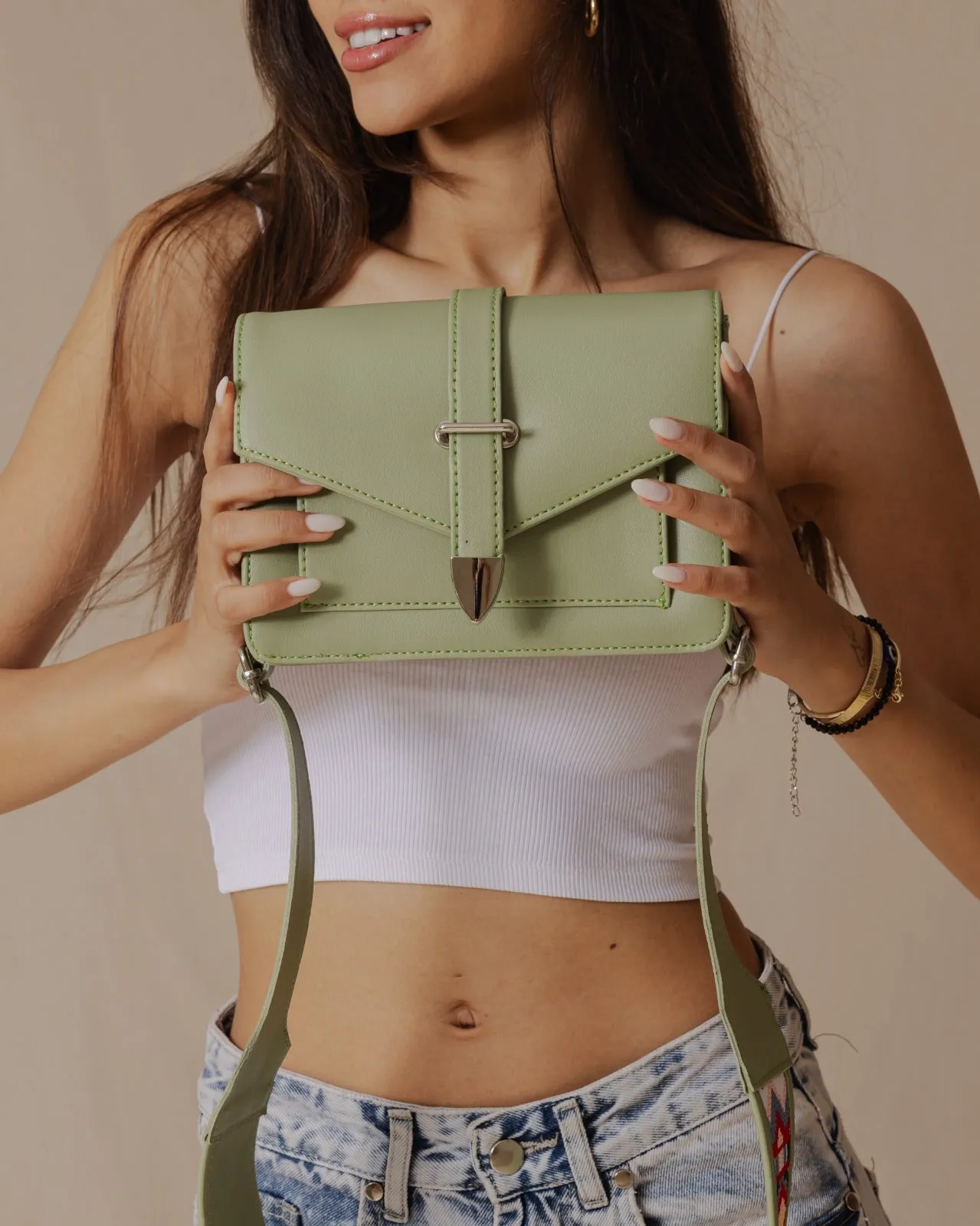 Town Cross-Bag Mint Green