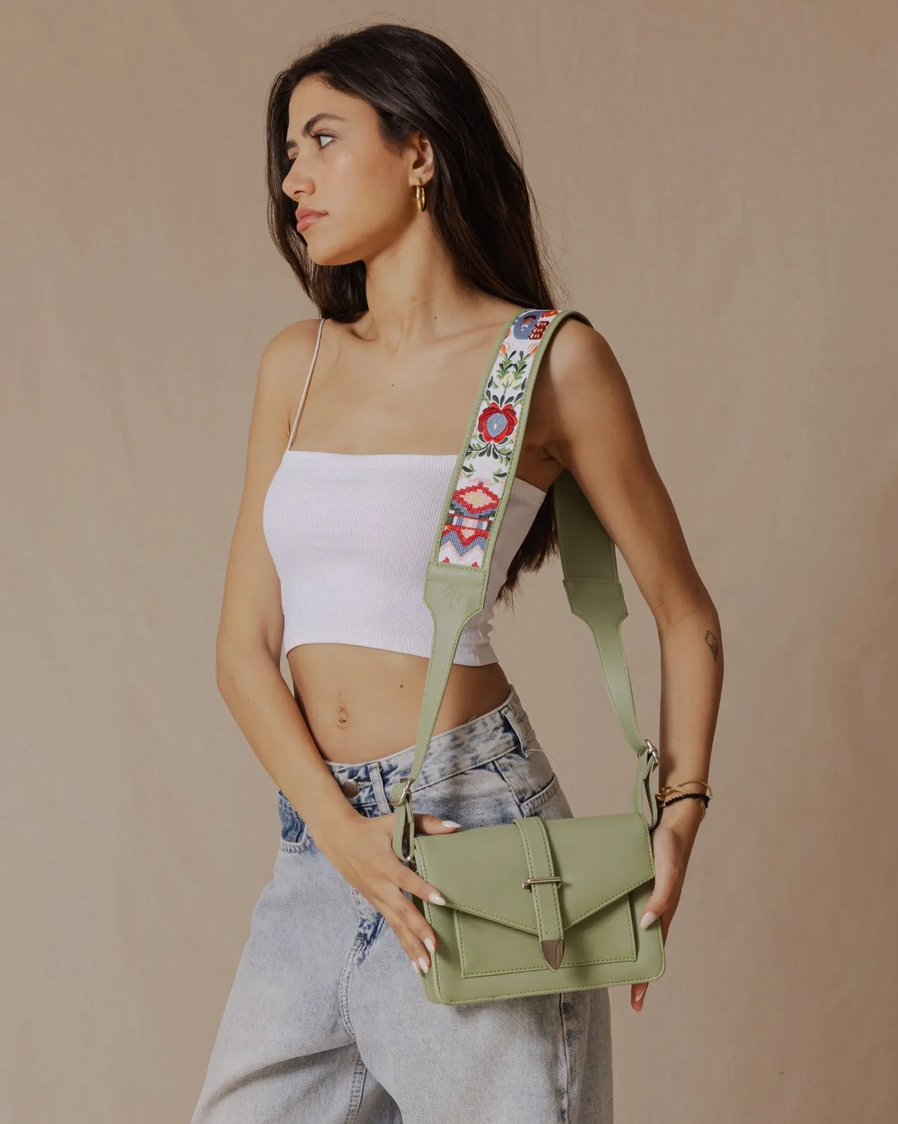 Town Cross-Bag Mint Green