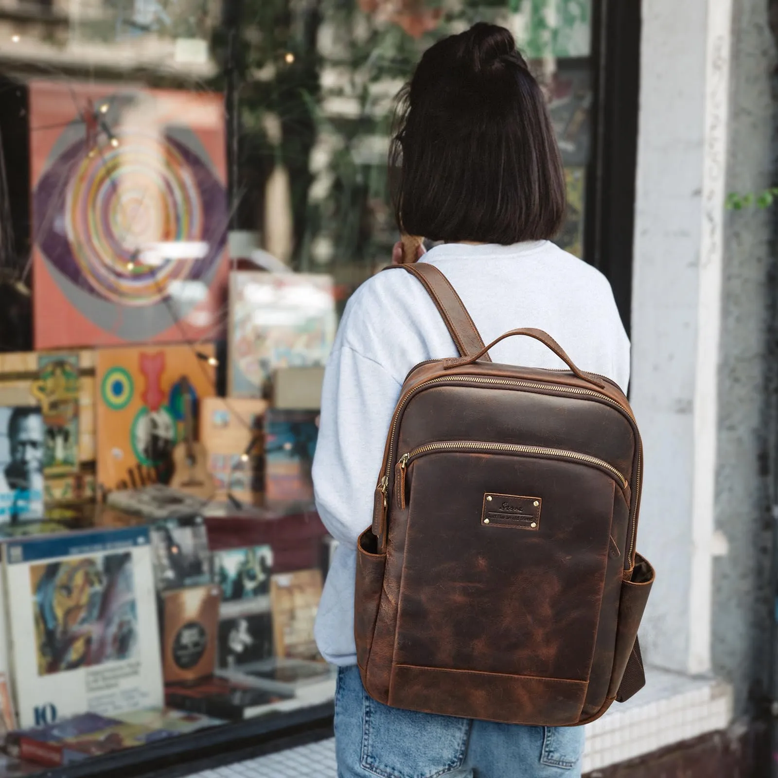 Vintage Travel Daypack