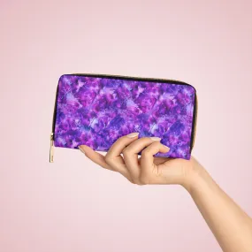 Zipper Wallet - Amethyst Dreams